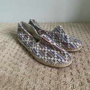 boho woven espadrille flats // sam edelman